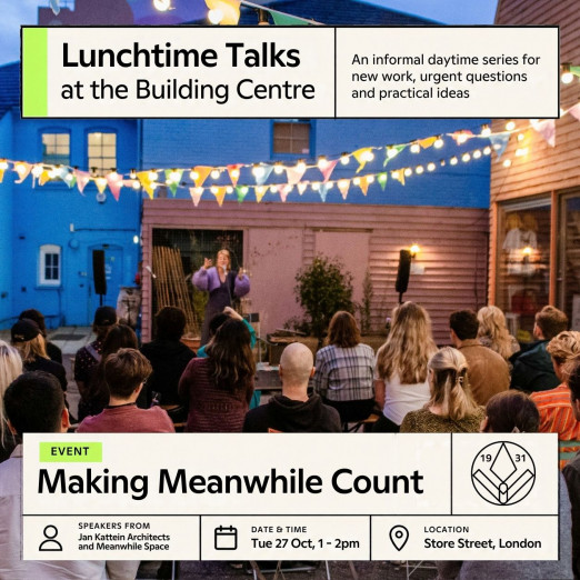 Lunchtime Talk: Making Meanwhile Count